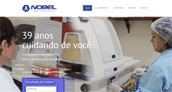 Desktop Screenshot of labnobel.com